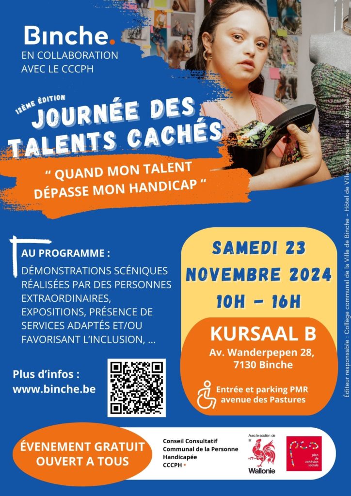 INCLUSION asbl sera présent pour la journée des Talents Cachés